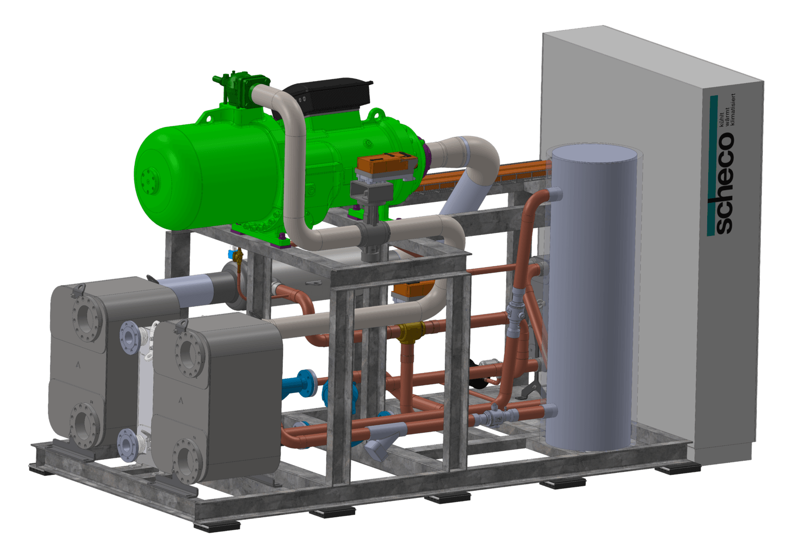 Gemischwärmepumpe für die Industrie