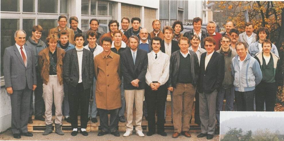 Gruppenbild früher